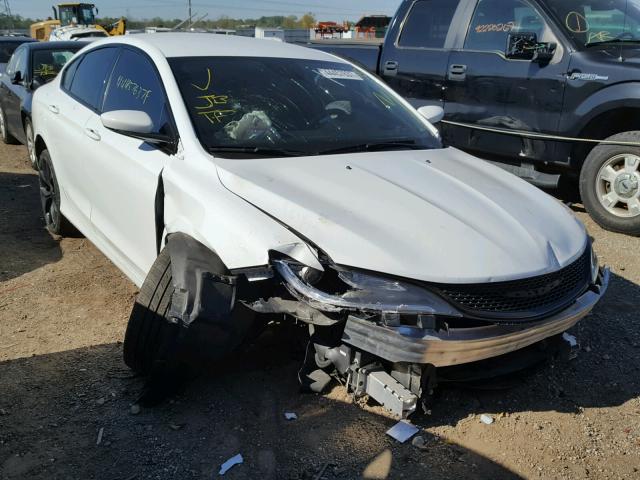 1C3CCCBB4FN555988 - 2015 CHRYSLER 200 S WHITE photo 1