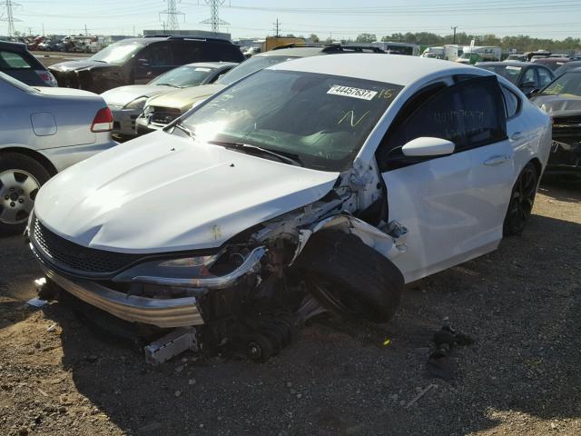 1C3CCCBB4FN555988 - 2015 CHRYSLER 200 S WHITE photo 2