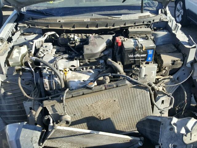 JN8AS58V99W448506 - 2009 NISSAN ROGUE S GRAY photo 7