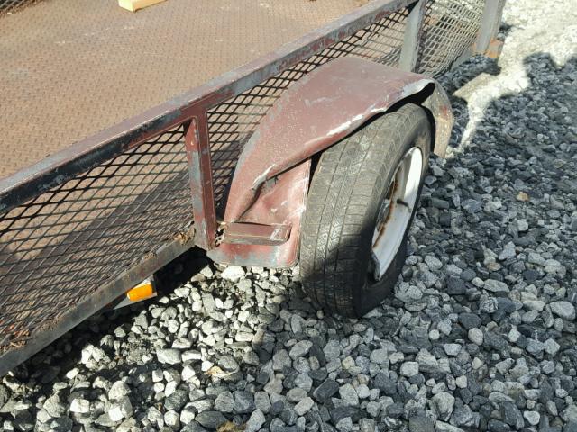 TRA1LER44458238 - 2000 UTILIMASTER TRAILER BLACK photo 10