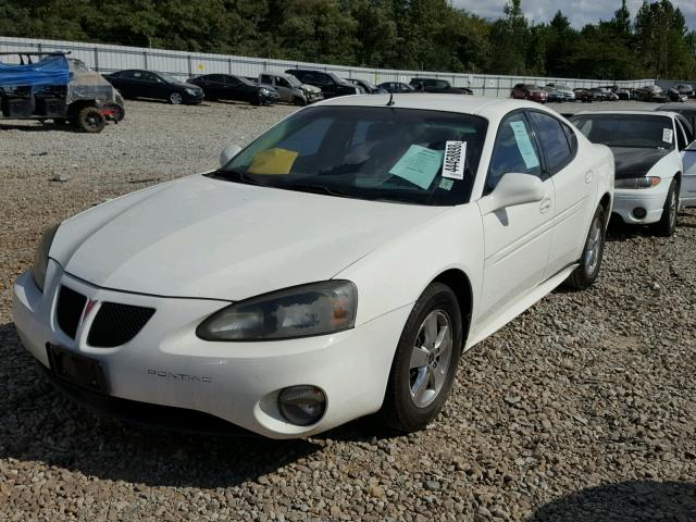 2G2WP522651223273 - 2005 PONTIAC GRAND PRIX Білий фото 2