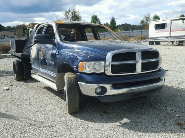 3D7MS48C55G759429 - 2005 DODGE RAM 3500 S BURN photo 1