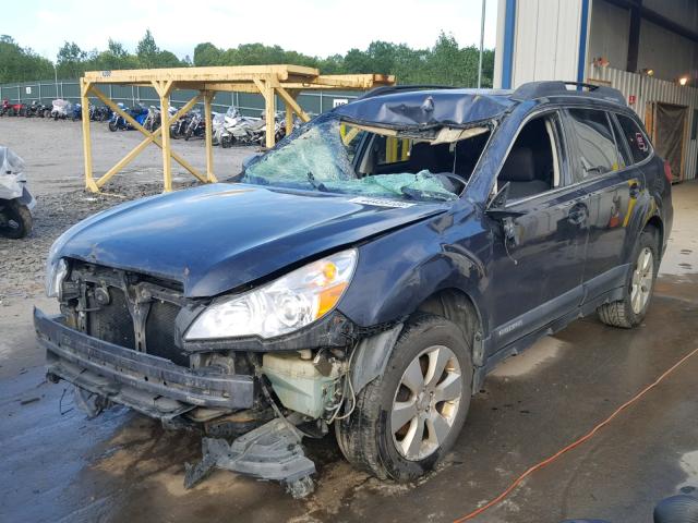 4S4BRDGC2A2363357 - 2010 SUBARU OUTBACK 3. CHARCOAL photo 2