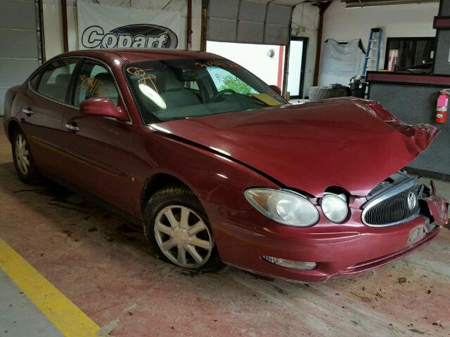 2G4WC582961133868 - 2006 BUICK LACROSSE C MAROON photo 1