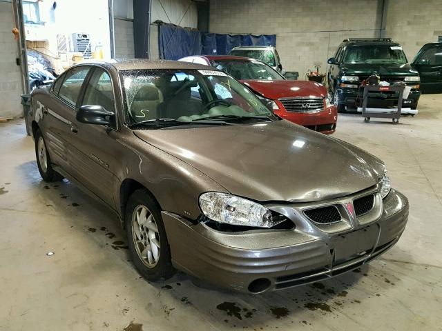1G2NF52E91M656349 - 2001 PONTIAC GRAND AM S Qəhvəyi foto 1