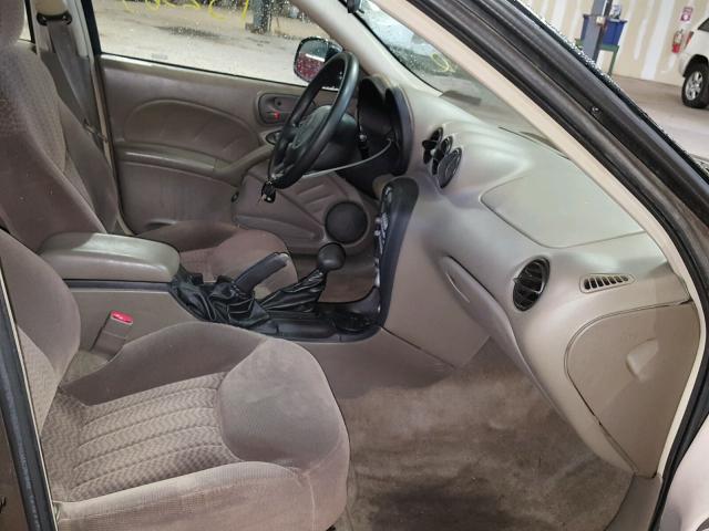 1G2NF52E91M656349 - 2001 PONTIAC GRAND AM S Qəhvəyi foto 5