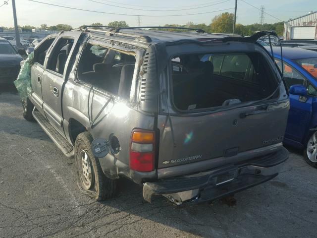 1GNEC16Z82J300513 - 2002 CHEVROLET SUBURBAN C SILVER photo 3