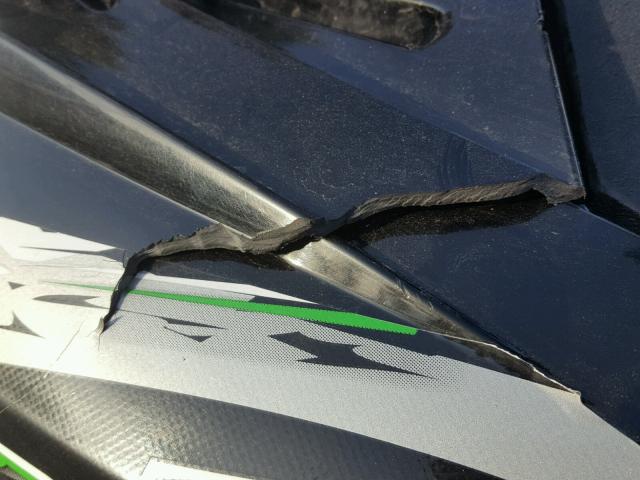 4UF08SNW18T112570 - 2008 ARCTIC CAT M8 162 BLACK photo 9