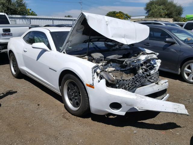 2G1FA1E30D9233591 - 2013 CHEVROLET CAMARO LS WHITE photo 1