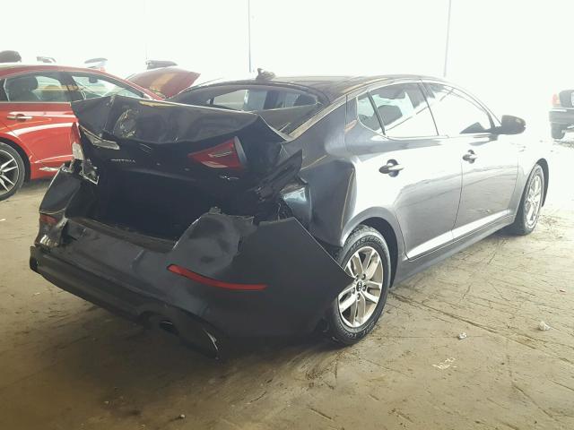 5XXGN4A7XFG395444 - 2015 KIA OPTIMA EX BLUE photo 4