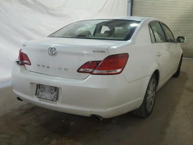 4T1BK36B57U252368 - 2007 TOYOTA AVALON XL WHITE photo 4