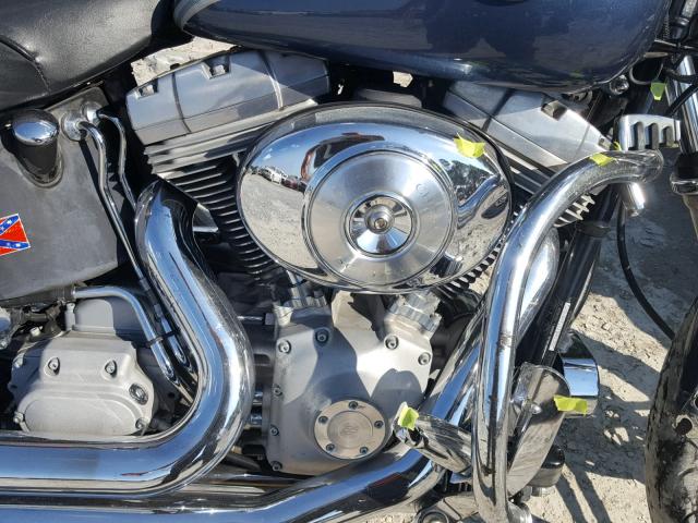 1HD1BHY123Y060392 - 2003 HARLEY-DAVIDSON FXST BLUE photo 7