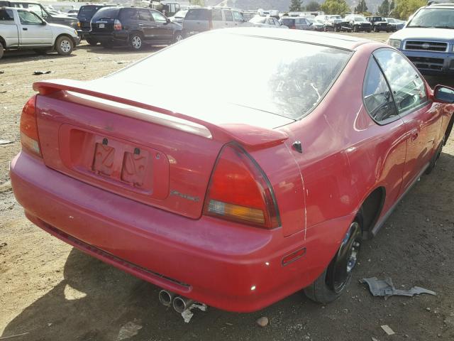 JHMBB2252TC004575 - 1996 HONDA PRELUDE SI RED photo 4