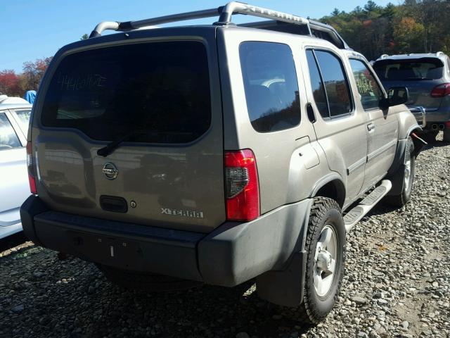 5N1ED28YX4C684751 - 2004 NISSAN XTERRA XE TAN photo 4