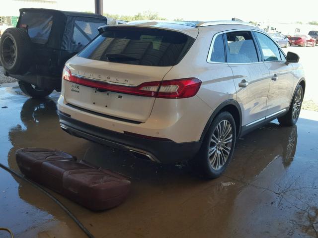 2LMTJ6LR7GBL62326 - 2016 LINCOLN MKX RESERV WHITE photo 4