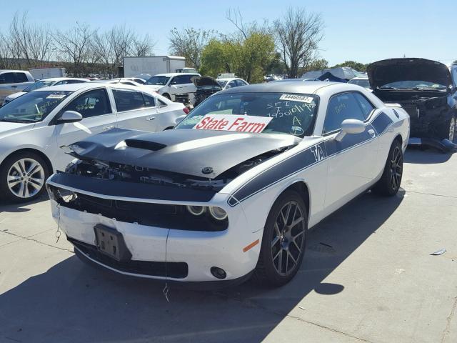 2C3CDZBT7HH542656 - 2017 DODGE CHALLENGER WHITE photo 2