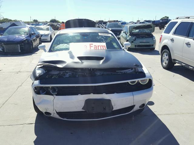 2C3CDZBT7HH542656 - 2017 DODGE CHALLENGER WHITE photo 9