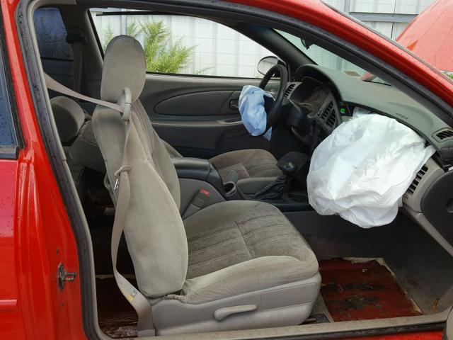 2G1WW12E439324773 - 2003 CHEVROLET MONTE CARL 红色 照片 5