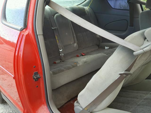 2G1WW12E439324773 - 2003 CHEVROLET MONTE CARL 红色 照片 6