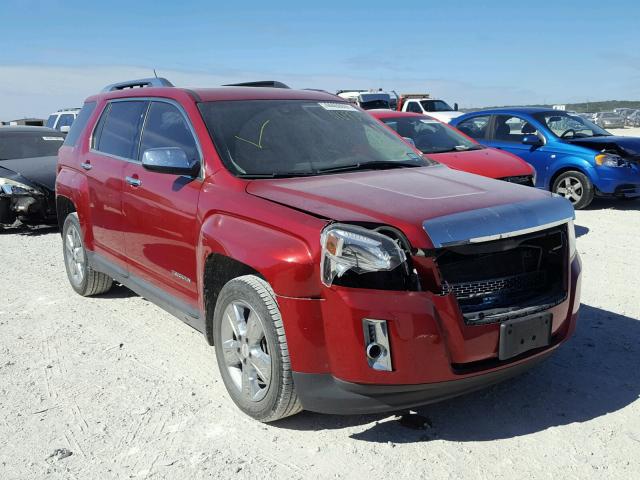 2GKFLTE34E6110994 - 2014 GMC TERRAIN SL MAROON photo 1