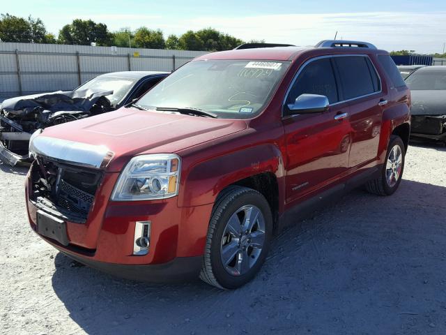 2GKFLTE34E6110994 - 2014 GMC TERRAIN SL MAROON photo 2