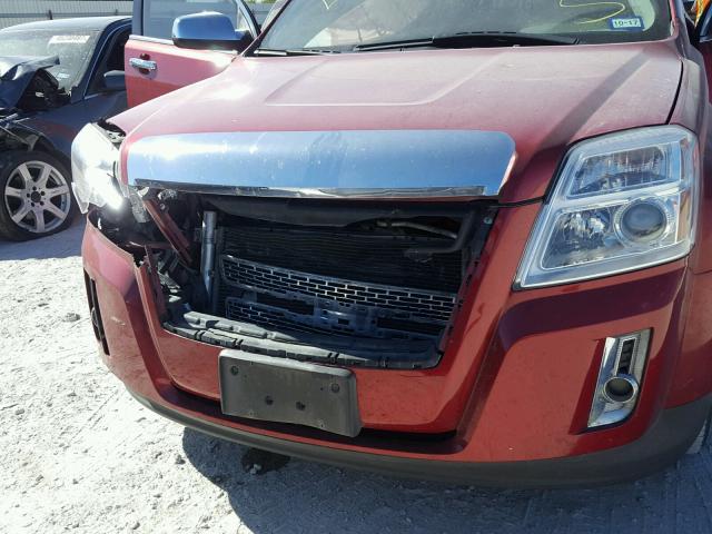 2GKFLTE34E6110994 - 2014 GMC TERRAIN SL MAROON photo 9