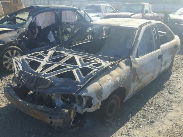 3N1CB51A22L554726 - 2002 NISSAN SENTRA GXE BURN photo 2