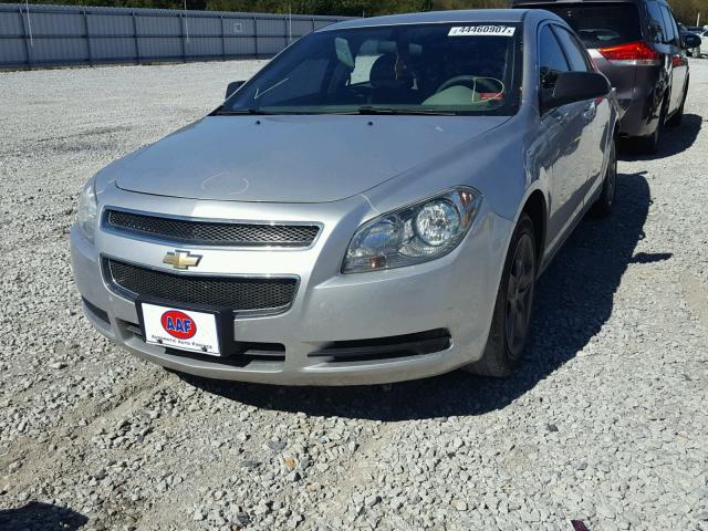 1G1ZA5E06AF106275 - 2010 CHEVROLET MALIBU LS SILVER photo 2