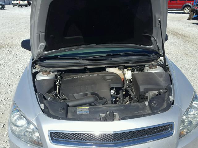 1G1ZA5E06AF106275 - 2010 CHEVROLET MALIBU LS SILVER photo 7