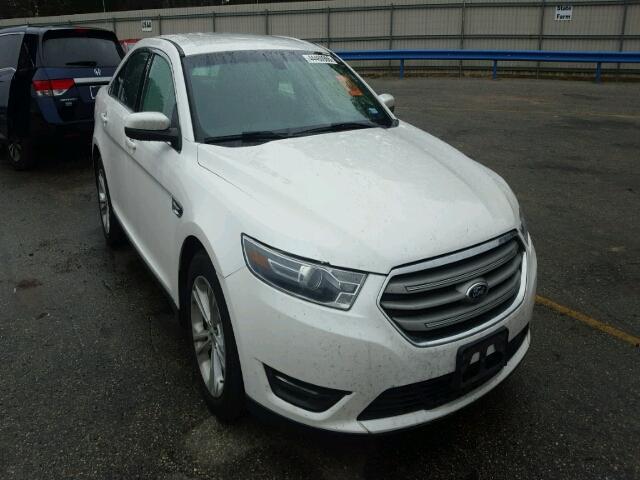 1FAHP2H81EG174572 - 2014 FORD TAURUS SEL WHITE photo 1