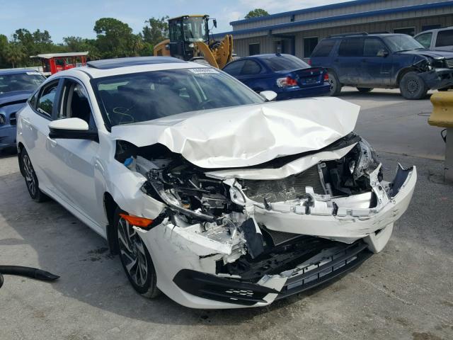 19XFC2F74GE064710 - 2016 HONDA CIVIC EX თეთრი ფოტო 1