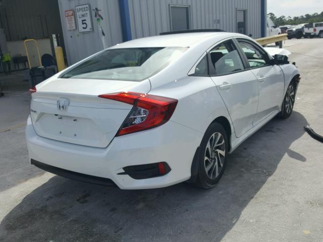 19XFC2F74GE064710 - 2016 HONDA CIVIC EX WHITE photo 4