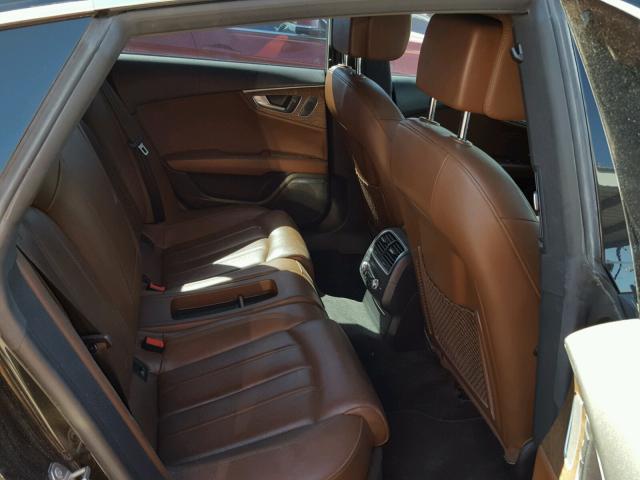 WAU2GAFC4CN091015 - 2012 AUDI A7 PRESTIG BROWN photo 6