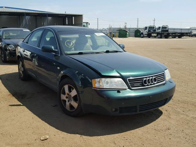 WAUED24B7YN042128 - 2000 AUDI A6 2.7T QU GREEN photo 1