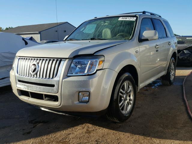 4M2CU87G49KJ03484 - 2009 MERCURY MARINER PR BEIGE photo 2