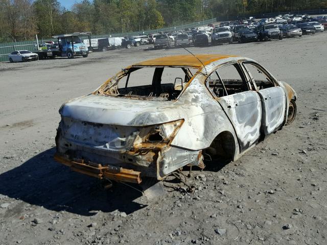 1HGCP2F31BA115940 - 2011 HONDA ACCORD LX BURN photo 4