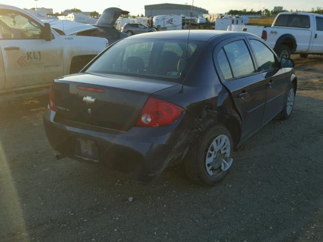 1G1AD5F58A7131011 - 2010 CHEVROLET COBALT 1LT BLUE photo 4