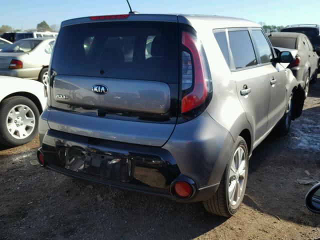 KNDJP3A52G7239854 - 2016 KIA SOUL + GRAY photo 4