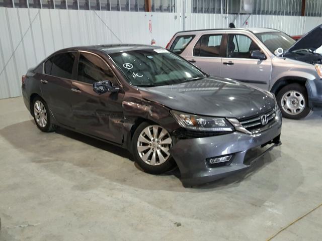 1HGCR2F80DA053424 - 2013 HONDA ACCORD EXL SILVER photo 1