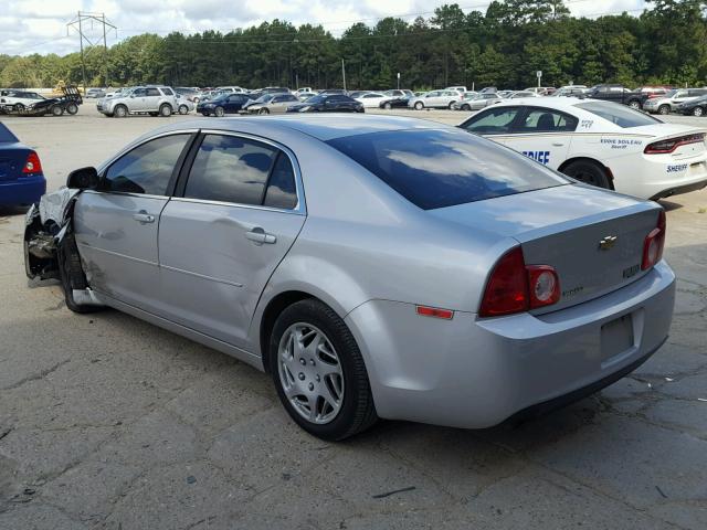 1G1ZA5E14BF354597 - 2011 CHEVROLET MALIBU LS ვერცხლისფერი ფოტო 3