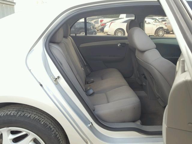 1G1ZA5E14BF354597 - 2011 CHEVROLET MALIBU LS ვერცხლისფერი ფოტო 6