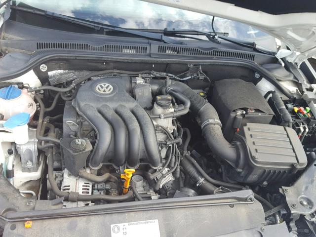 3VW1K7AJ7BM041978 - 2011 VOLKSWAGEN JETTA BASE 白色 照片 7