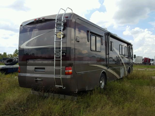 1RF12564222018974 - 2002 ROADMASTER RAIL MONOCOQUE თაფლისფერი ფოტო 4