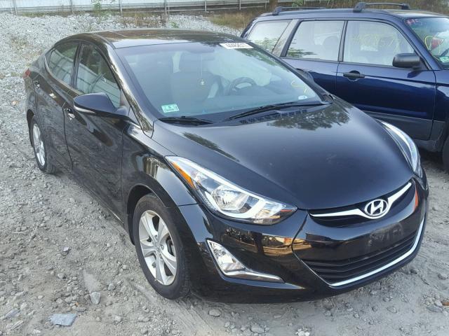 KMHDH4AE1GU632838 - 2016 HYUNDAI ELANTRA SE BLACK photo 1