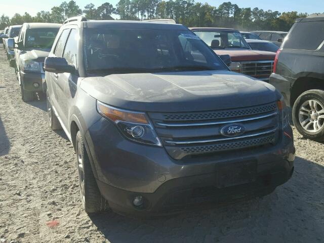 1FMHK7F87BGA07021 - 2011 FORD EXPLORER L GRAY photo 1