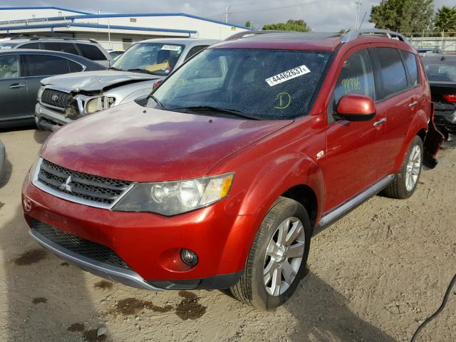 JA4LS31W29Z013993 - 2009 MITSUBISHI OUTLANDER RED photo 2