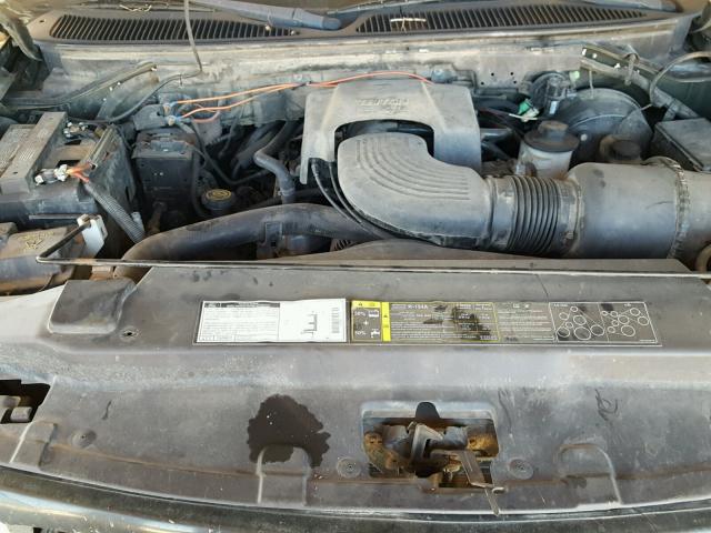 1FTRW08L91KB66639 - 2001 FORD F150 GREEN photo 7