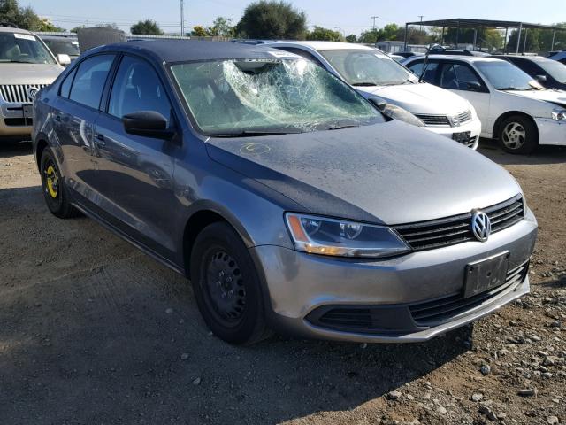 3VW2K7AJXEM209878 - 2014 VOLKSWAGEN JETTA BASE 灰色 照片 1