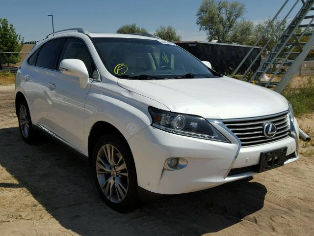 2T2BK1BA9DC209369 - 2013 LEXUS RX 350 WHITE photo 1