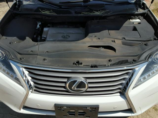 2T2BK1BA9DC209369 - 2013 LEXUS RX 350 WHITE photo 7